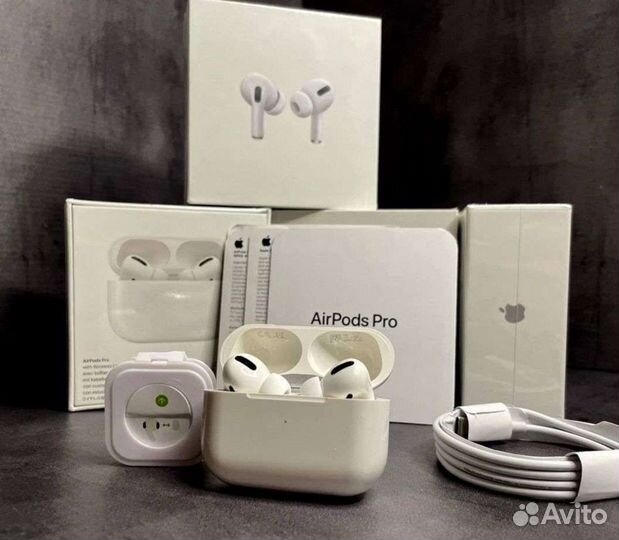 Airpods pro новые + гарантия