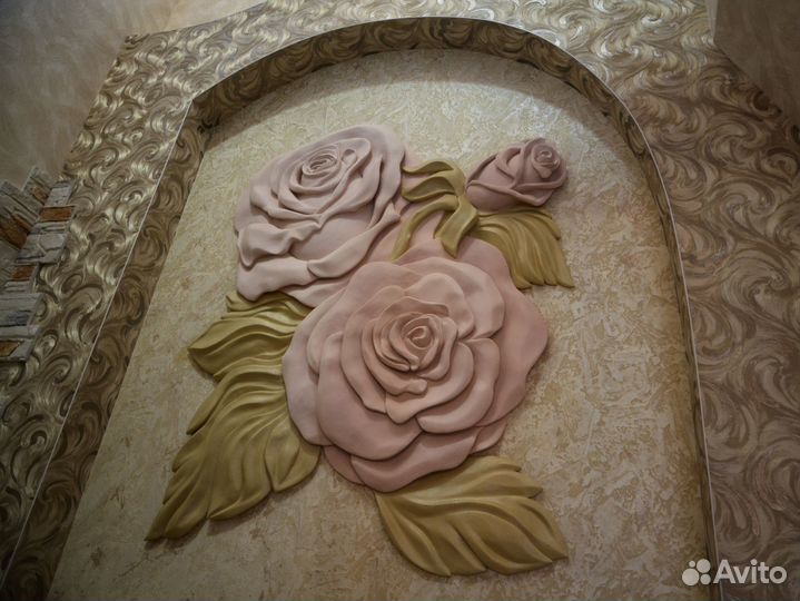 Картина барельеф