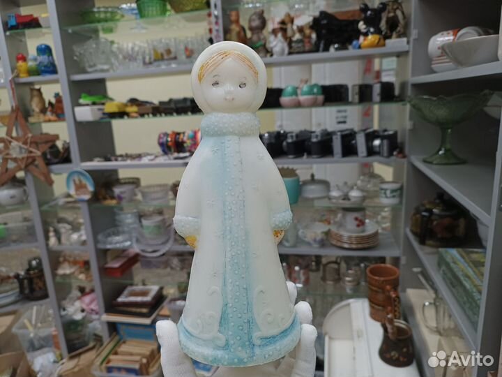 Ёлочные Игрушки Под Ёлку Дед Мороз Снегурочка СССР