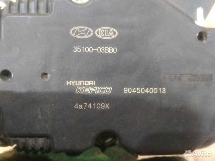 Заслонка дроссельная Kia Picanto III 1.2 2019