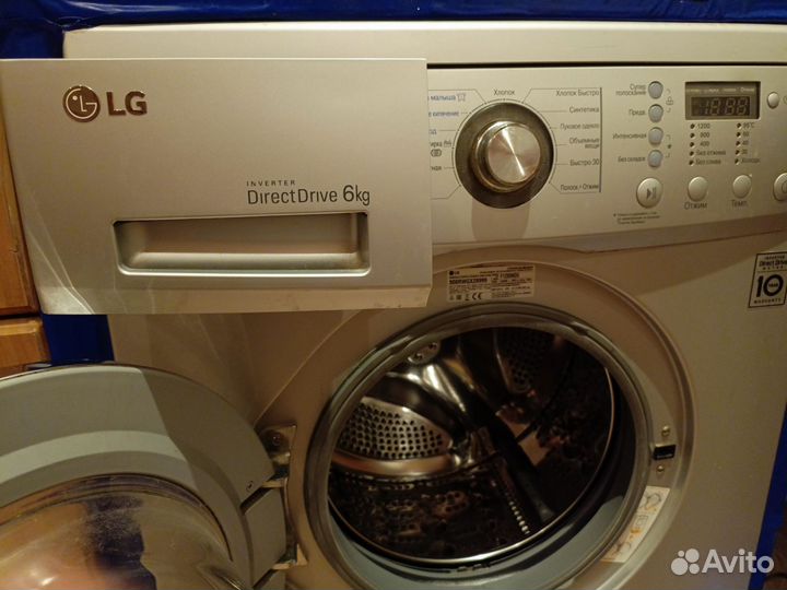 Стиральная машина бу lg 6 кг