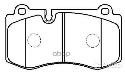 Колодки тормозные дисковые benz S-class (W-221)