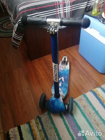 Самокат детский трехколесный бу