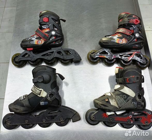 Ролики детские размер 30-32 и 32-36