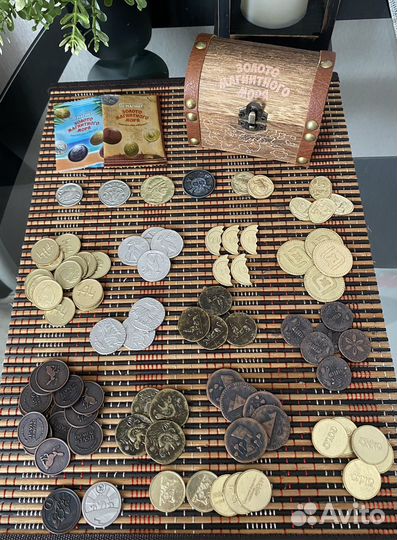 Магнеты Монеты Монетки Магнит