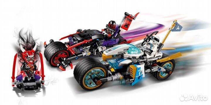 Lego Ninjago 70639 Уличная погоня