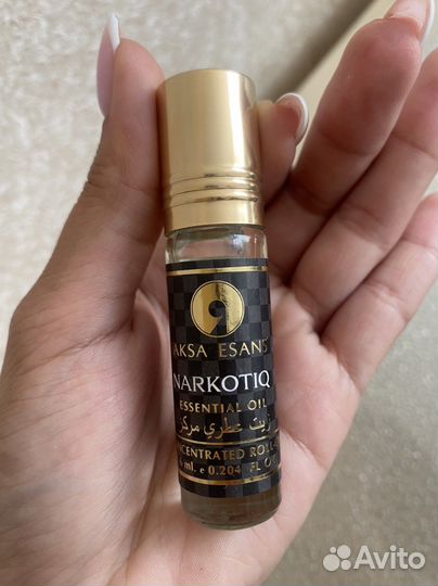 Маслянные духи narkotiq 6 мл+2 пробника В подарок