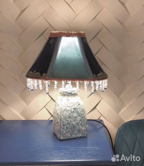 Лампа настольная ручной работы