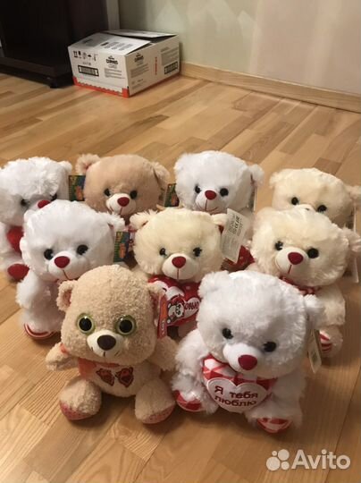 Мягкие игрушки новые