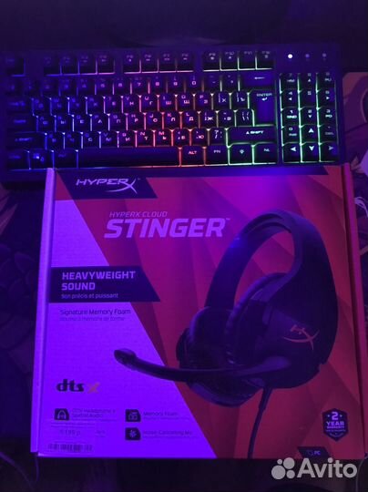 Наушники HyperX cloud stinger