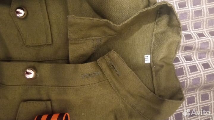 Костюм на 9 мая для мальчика 122рост