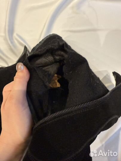 Полусапоги казаки черные