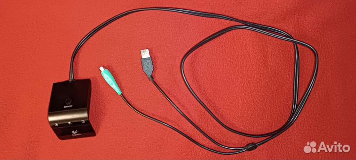 Приёмник, Беспроводные Клавиатура и Мышь logitech