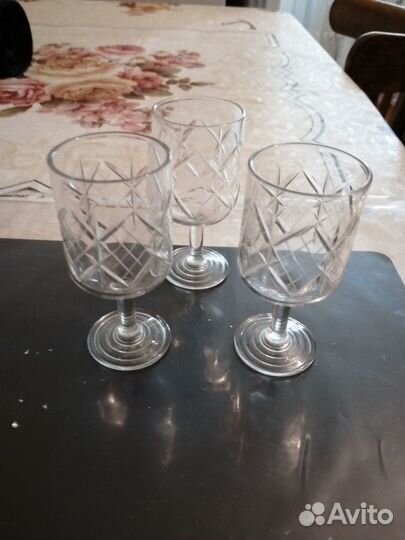 Продаются рюмки стекло времен СССР
