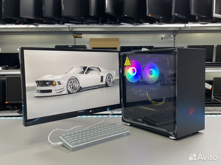 Intel Core i3 12100f/ RTX 2060 Super/ 32Gb/ NVMe