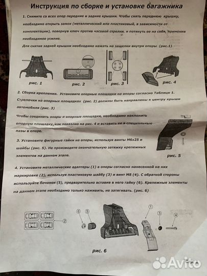 Багажник на крышу nissan qashqai (с 2014 по н.в.)