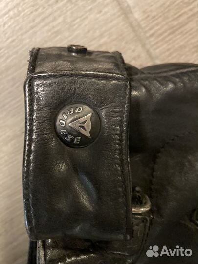 Кожаная мотокуртка мужская Dainese 52