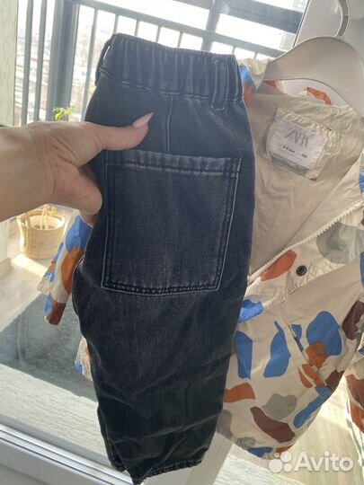 Zara ветровка - плащ + джинсы