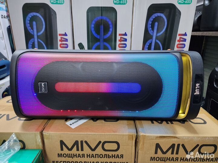 Колонка Mivo MD-652 100W мощная портативная карао