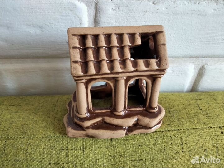 Грот для аквариума домик 9x6x8см