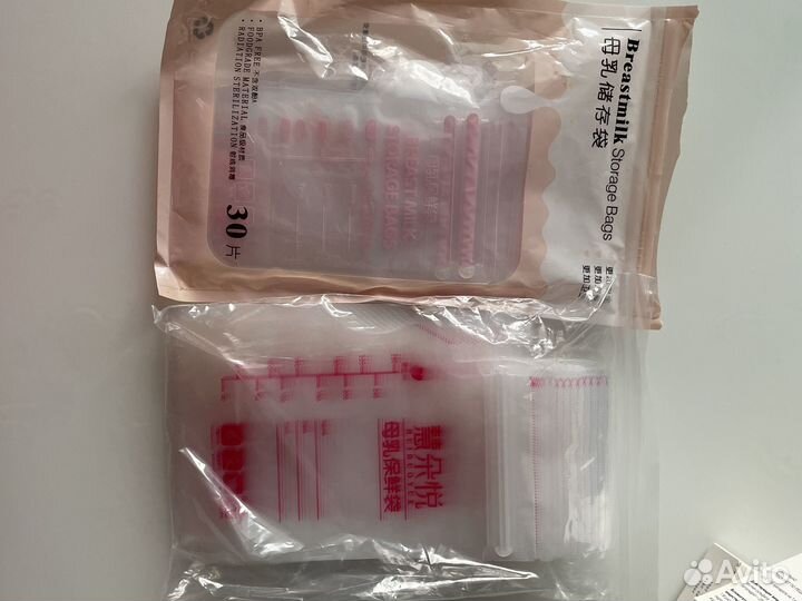 Пакеты для грудного молока