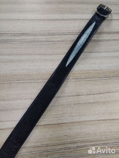 Ремень из кожи ската