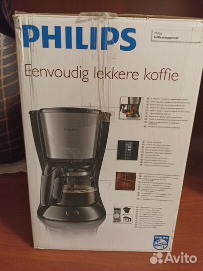 Кофеварка капельная philips