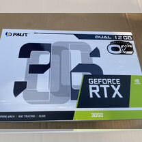 Видеокарта Palit GeForce RTX 3060 dual OC 12GB