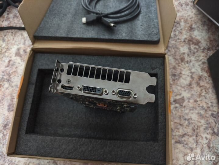 Видеокарта asus gtx 950 2gb (6 pin)