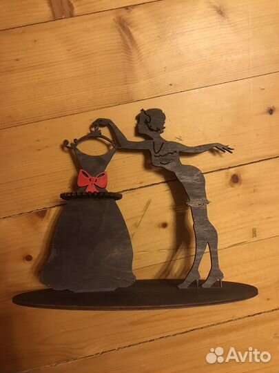 Салфетница девушка-кокетка