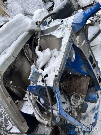 Морда, передняя часть Киа Рио 1 рестайлинг