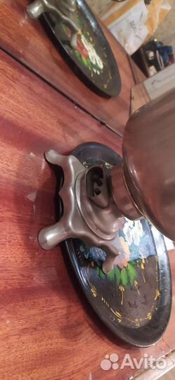 Самовар электрический с заварником и подносом СССР