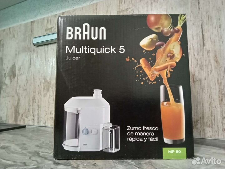 Соковыжималка новая braun