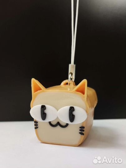 Неко арк хлеб брелок