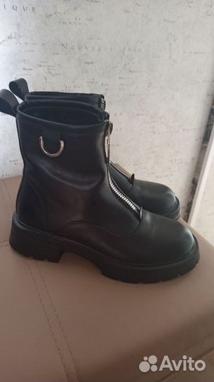 Ботинки демисезонные женские натуральная кожа
