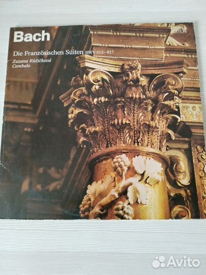 И.С.Бах виниловые пластинки