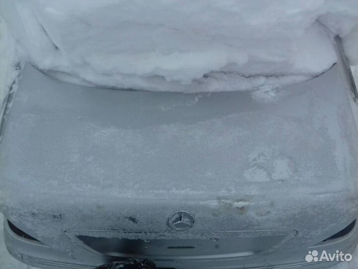 Крышка багажника mercedes w220 серебристая 220 s