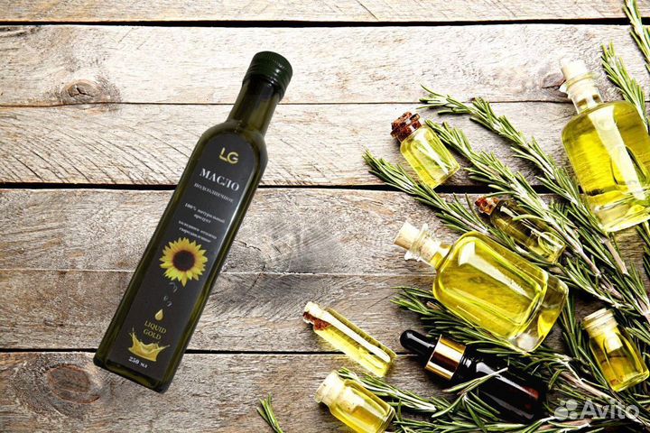 Подсолнечное масло холодного отжима