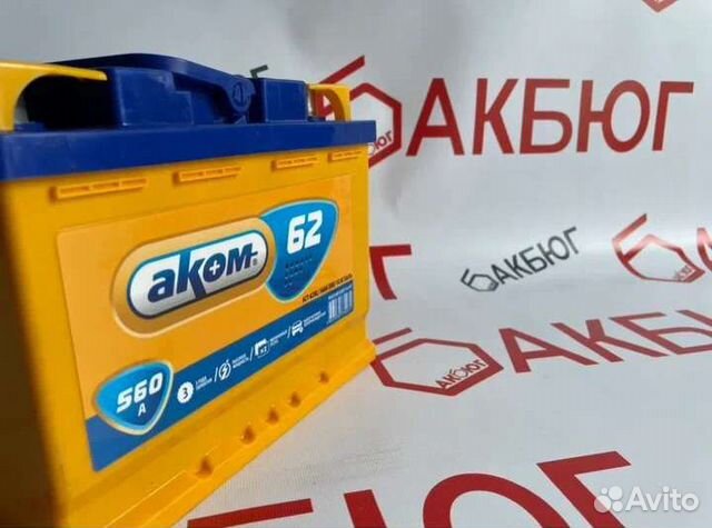 Аккумулятор на Ваз 2110 62Ач