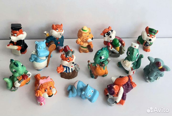 Фигурки из киндер сюрприза