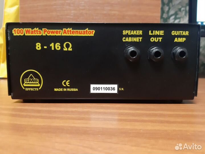 Аттенюатор SMB AT-2 для лампового усилителя