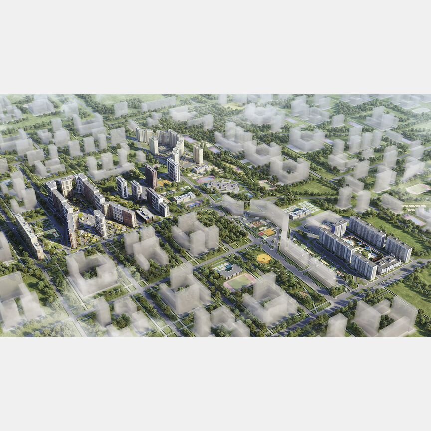 1-к. квартира, 35,3 м², 1/21 эт.