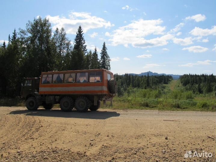 Перевозка туристов камаз вездеход вахта