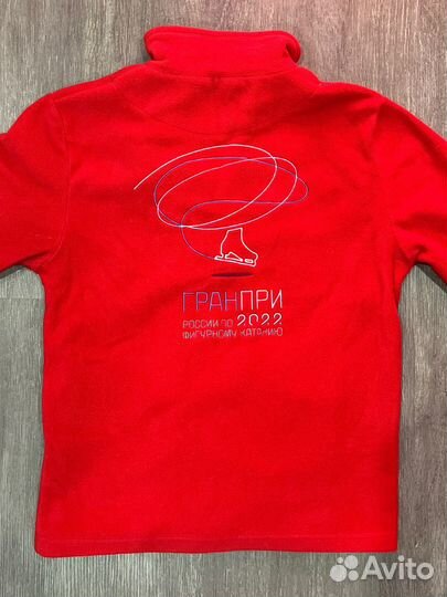 Мужская флисовая кофта репортера