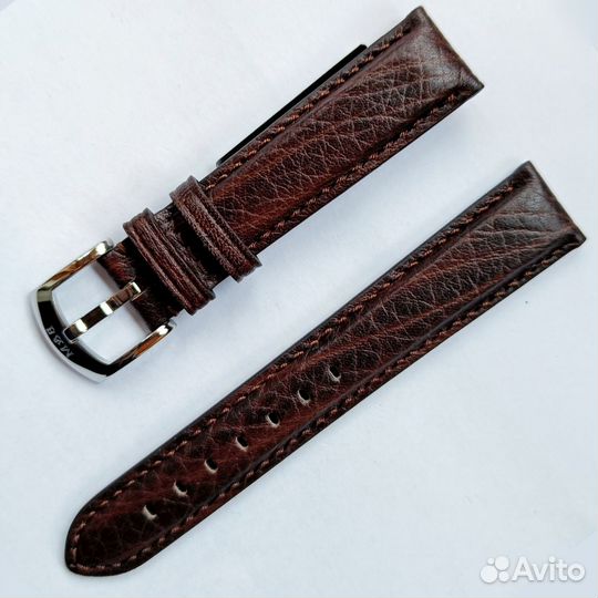 Ремешок для часов 18 мм, коричневый