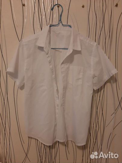 Школьные белые рубашки + поло