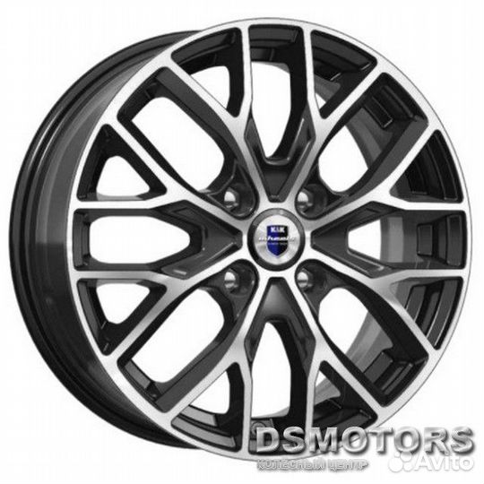 Диски Лилиом 6.0/16 4x100 ET49 d54.1 алмаз чёрный