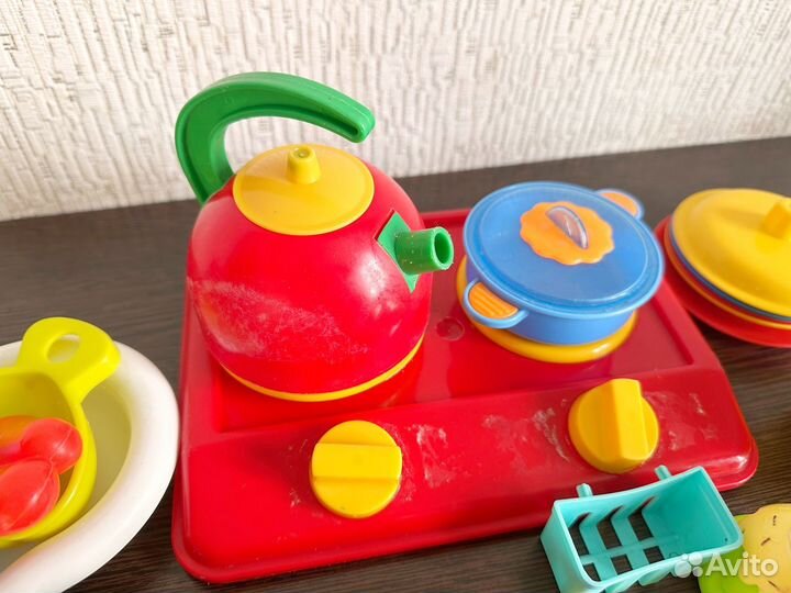 Игрушки для девочки посудка