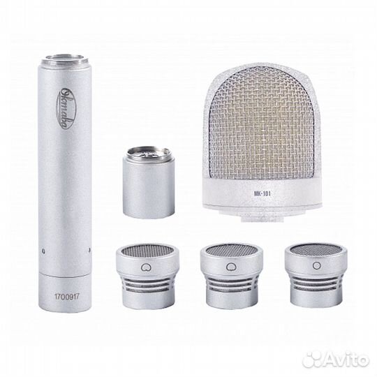 Мк-012-10 (никель, в картон. упак.) микрофон Октав