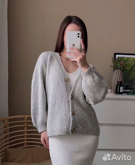 Кардиган из альпаки